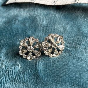 Vintage rhinestone earrings